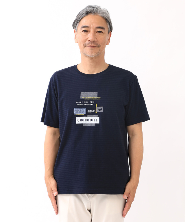 ロゴモチーフ Tシャツ【吸汗速乾】