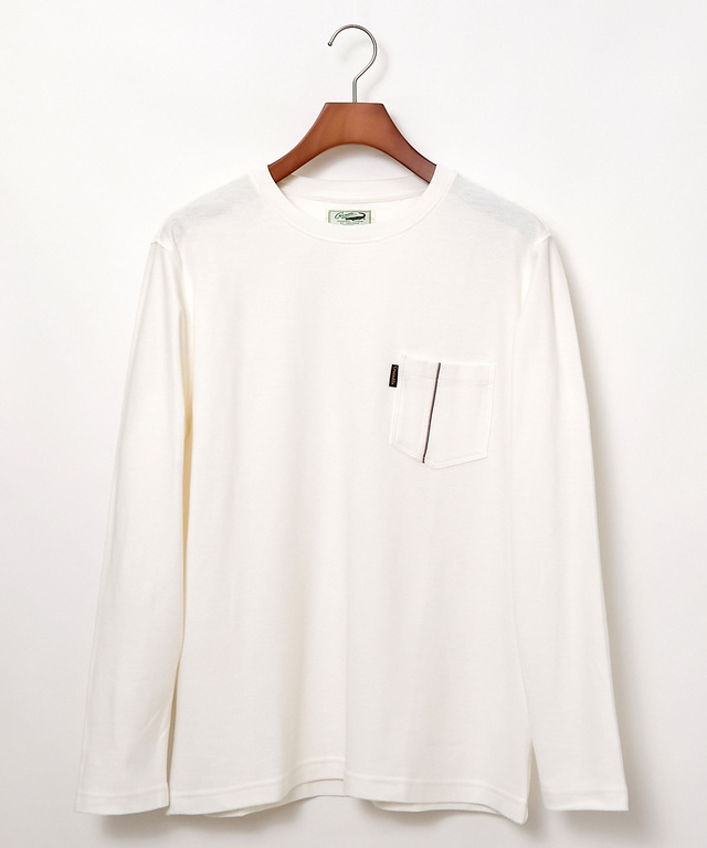 ツイル クルーネック カットソー