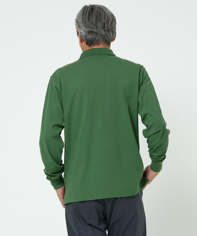 配色切り替え ポロシャツ