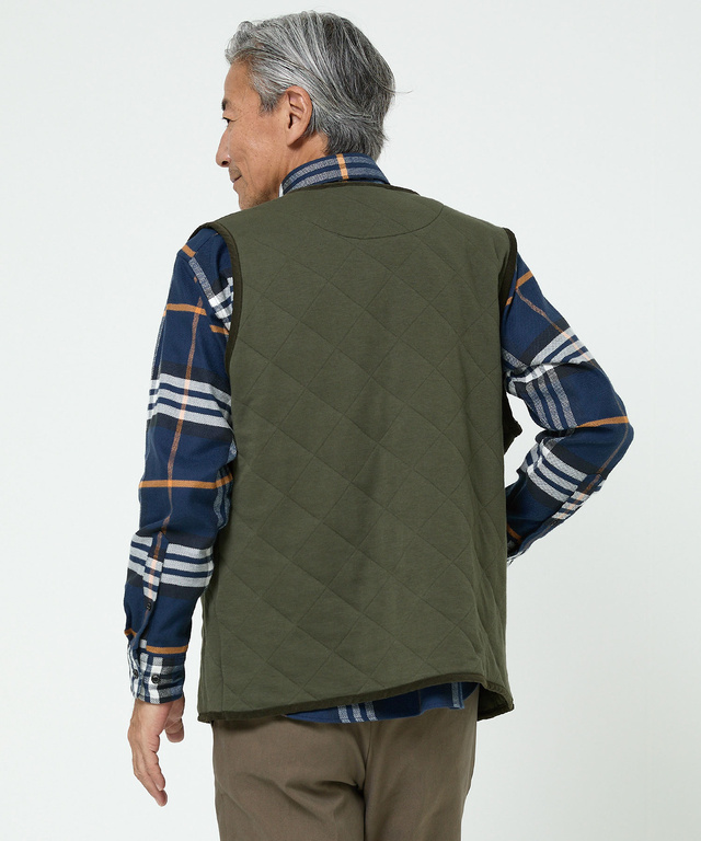 キルティング カット ベスト