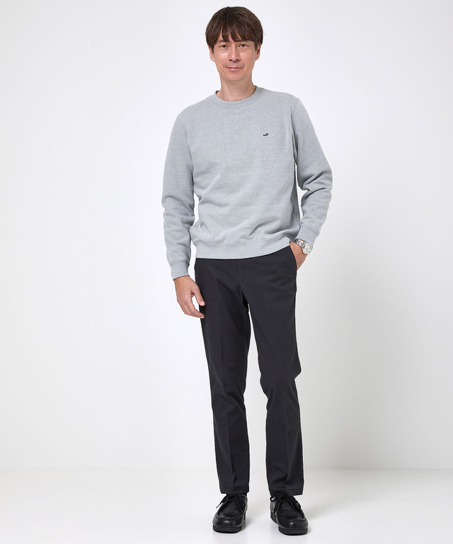 裏起毛 クルーネック トレーナー