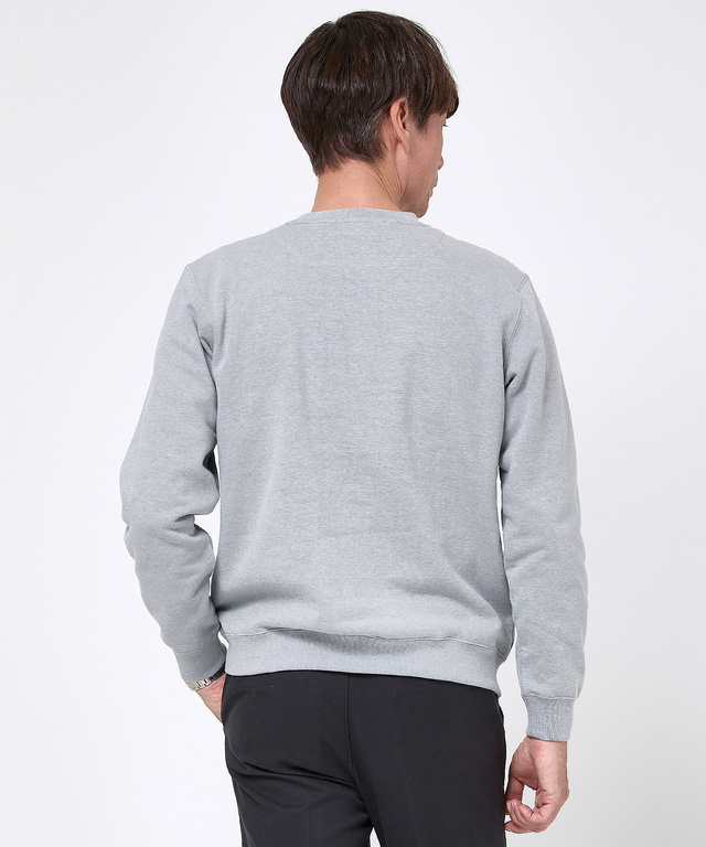 裏起毛 クルーネック トレーナー