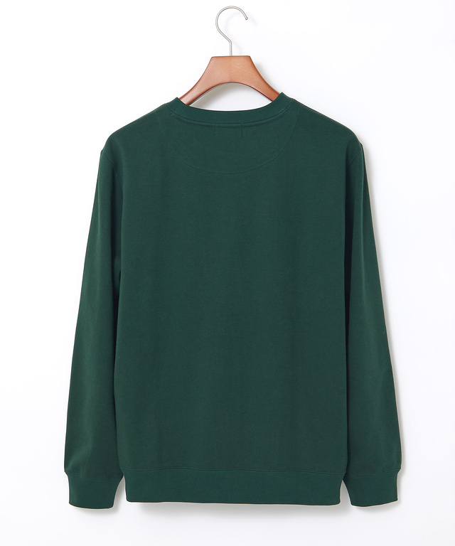 裏起毛 クルーネック トレーナー