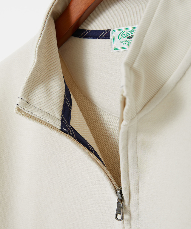 スタンドカラー フルジップ ブルゾン