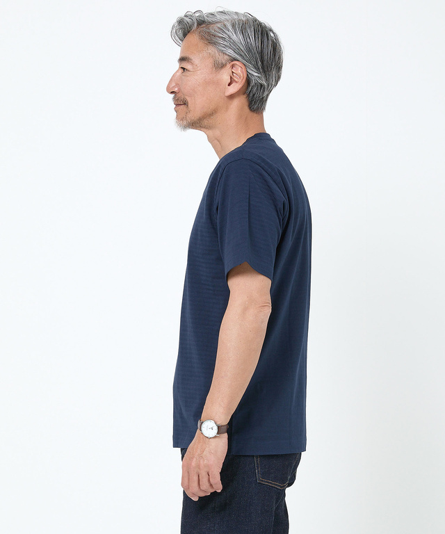 シャドーボーダー ロゴプリント Tシャツ 【吸汗速乾】