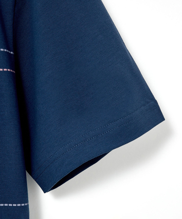 スノーコットン パネルチェック Tシャツ【接触冷感】