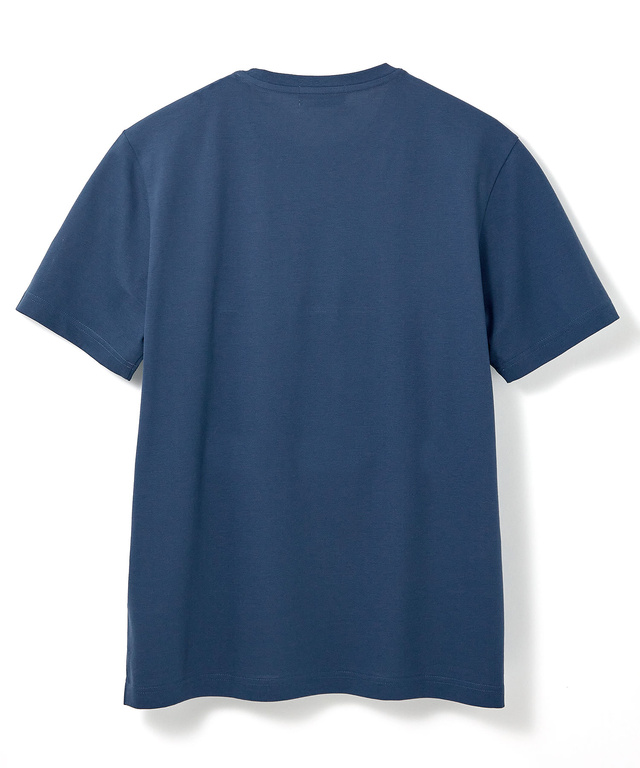 スノーコットン パネルチェック Tシャツ【接触冷感】