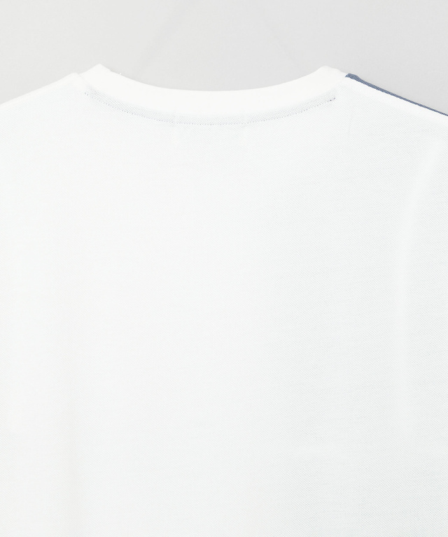 鹿の子 ブロック配色 Tシャツ【吸汗速乾】