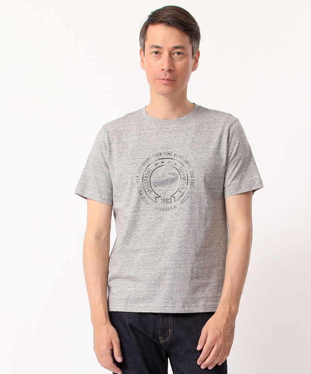 サークルロゴプリントTシャツ