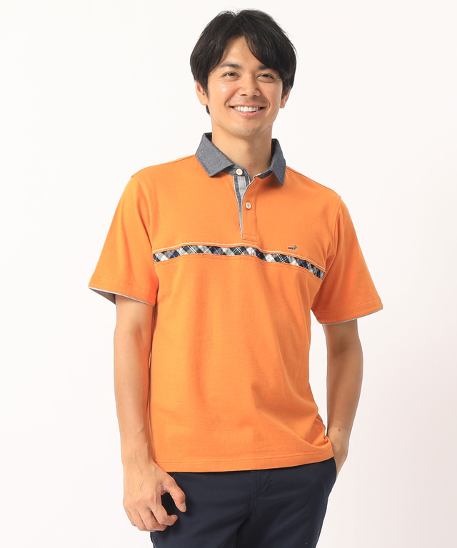 胸ポイントラガーシャツ