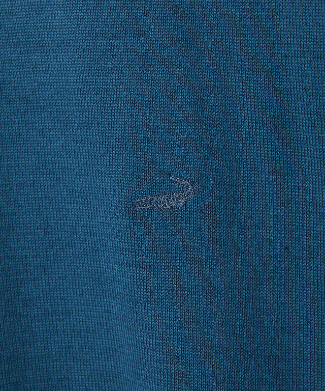 ウールブレンド クルーネック ニット【手洗いOK】