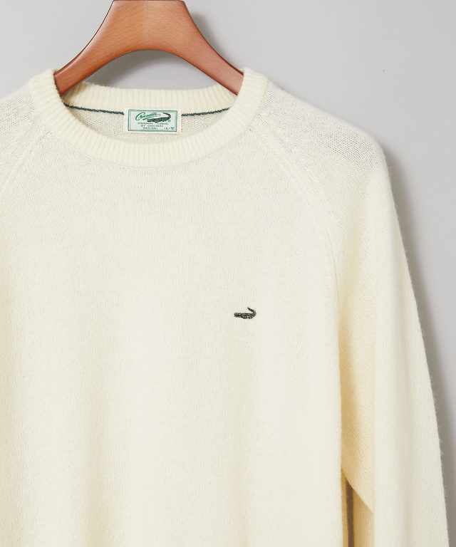 ウールブレンド ラインデザイン ニット【手洗いOK】