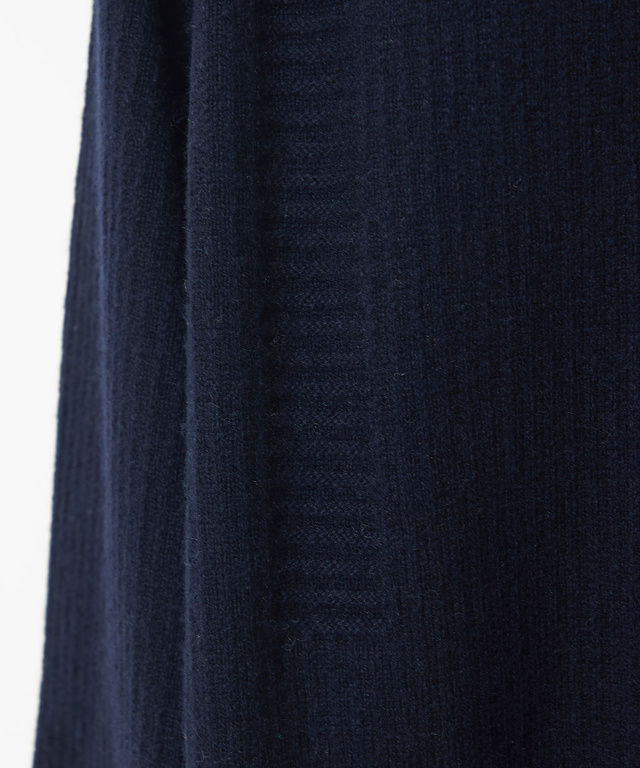 ウールブレンド ガンジー ニット【手洗いOK】