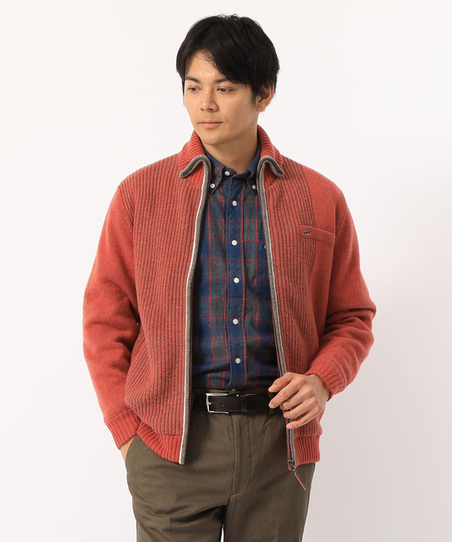 ZIPニットアウター