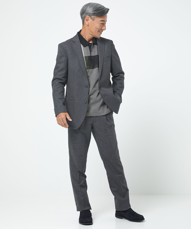 尾州生地 ウールブレンド ジャケット