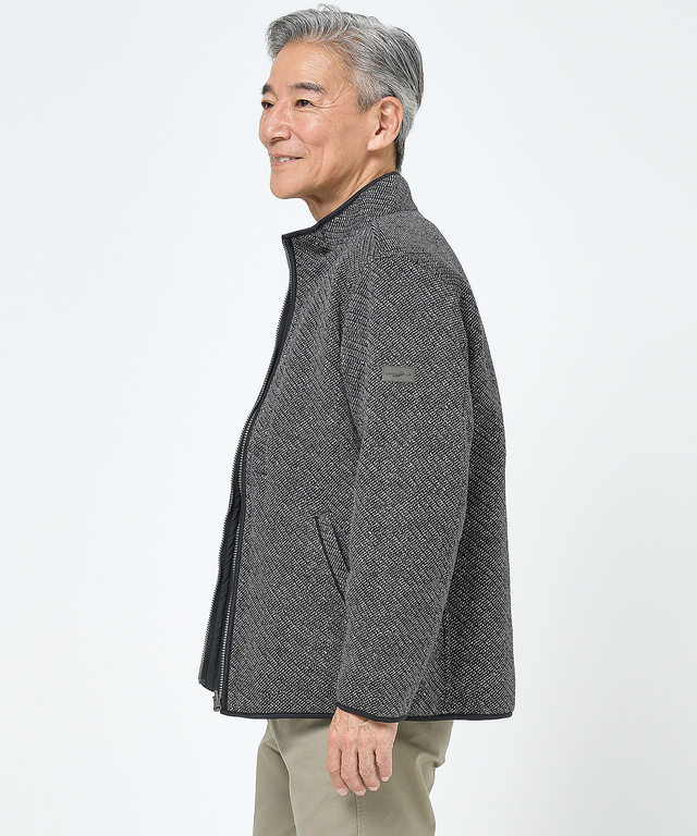 セーターフリースリバーブルゾン