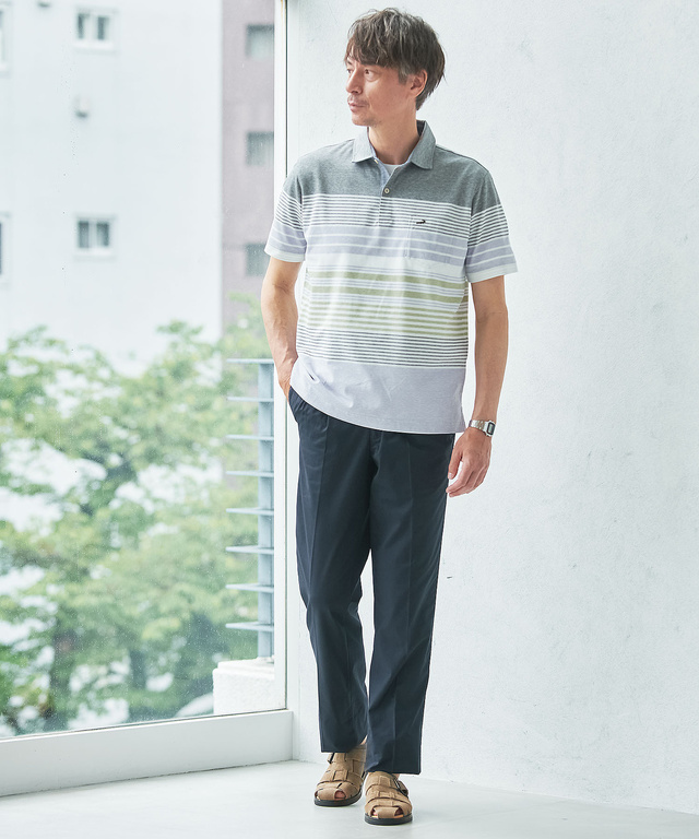 【ベストセラー】ドライタッチ 2タック パンツ【吸汗速乾】