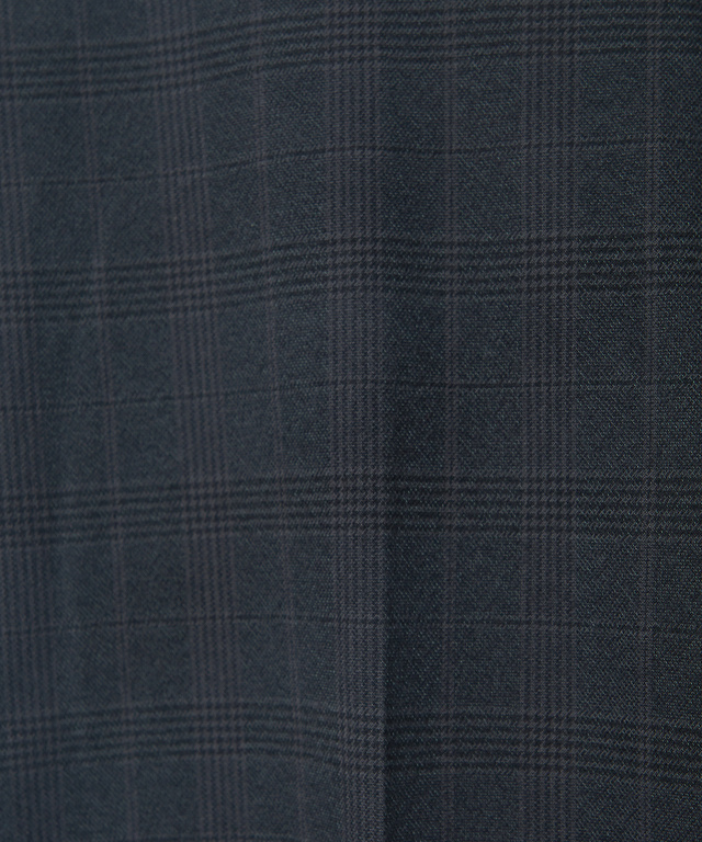 グレンチェック柄 イージーパンツ