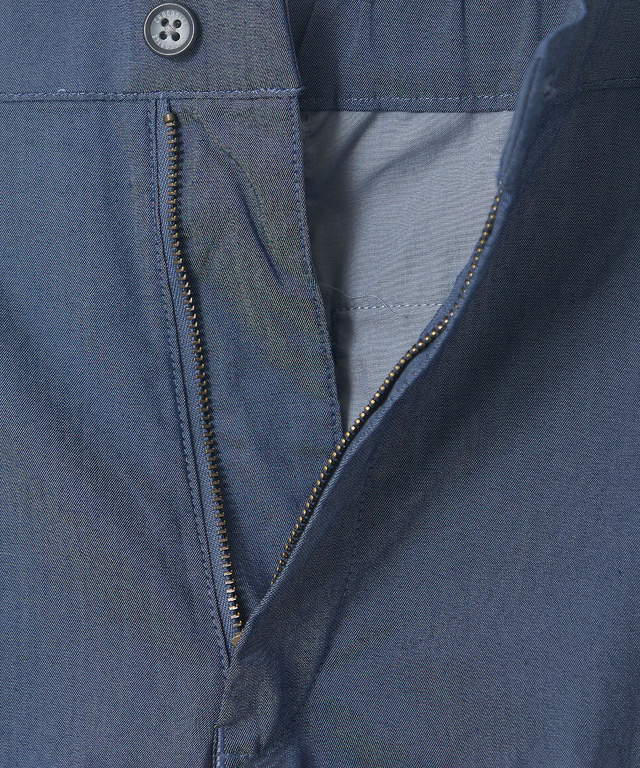 デニムライク ストレッチ ショートパンツ