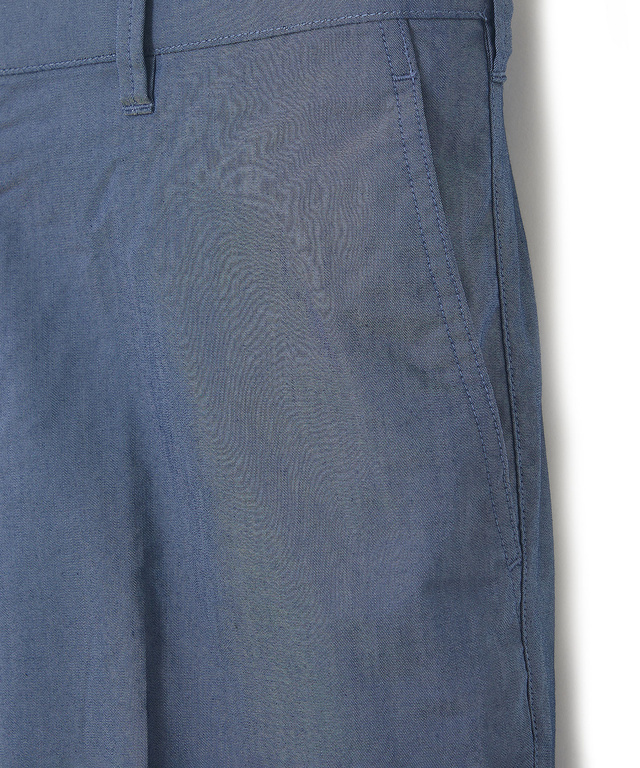 デニムライク ストレッチ ショートパンツ