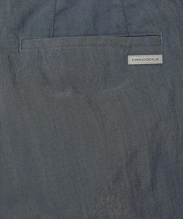 デニムライク ストレッチ ショートパンツ