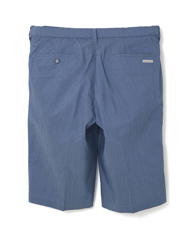 デニムライク ストレッチ ショートパンツ