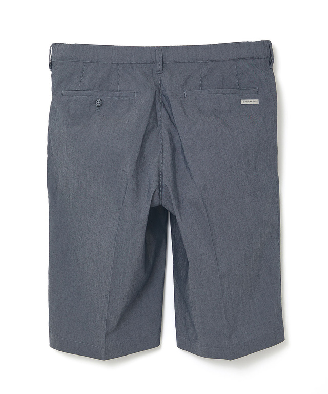 デニムライク ストレッチ ショートパンツ