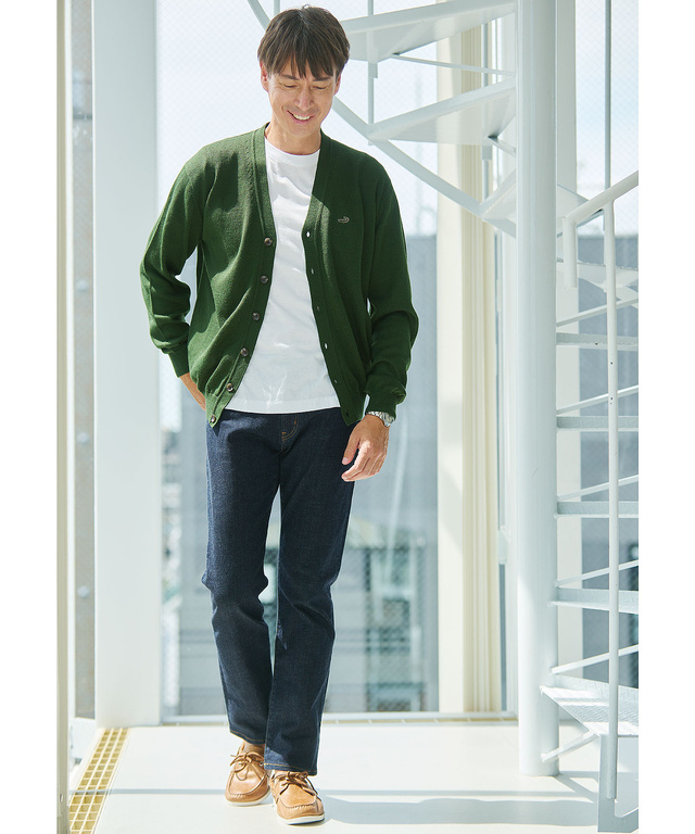 5ポケット テーパード デニムパンツ