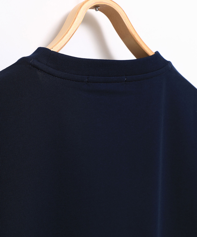 プレーティング天竺 クルーネック Tシャツ