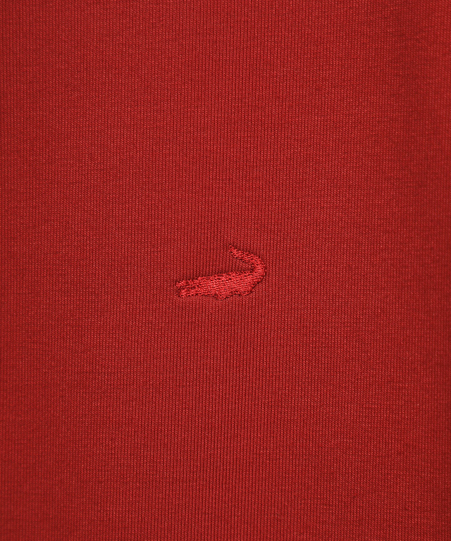 プレーティング天竺 クルーネック Tシャツ