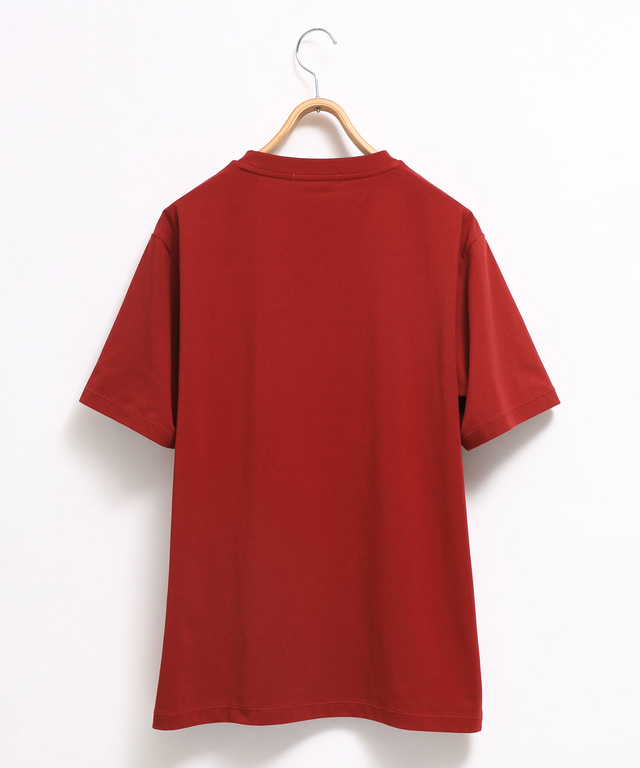 プレーティング天竺 クルーネック Tシャツ