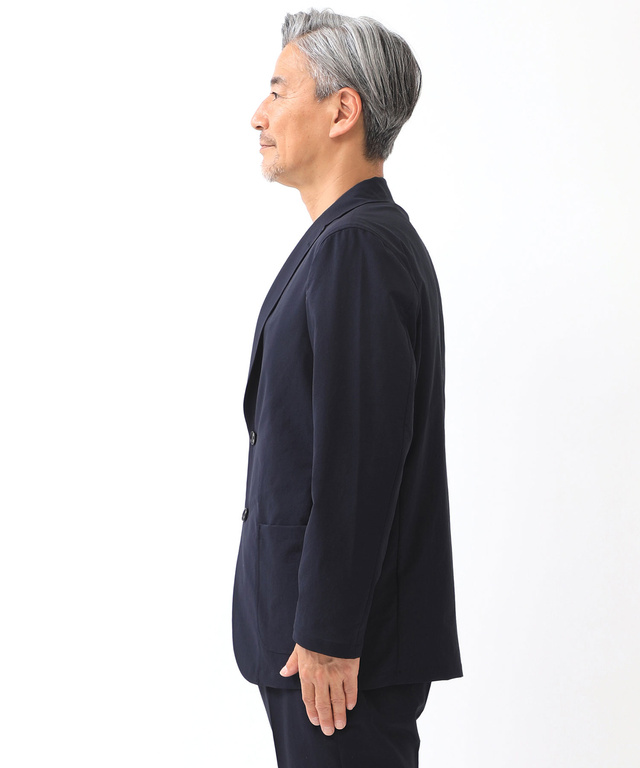 ワッシャー加工 ストレッチ ジャケット【WEB・一部店舗限定】【セットアップ対応】
