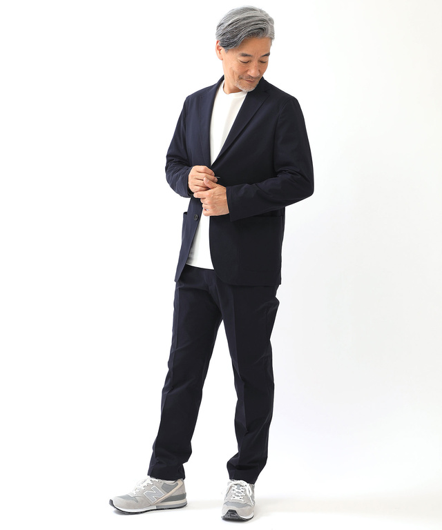 ワッシャー加工 ストレッチ ジャケット【WEB・一部店舗限定】【セットアップ対応】