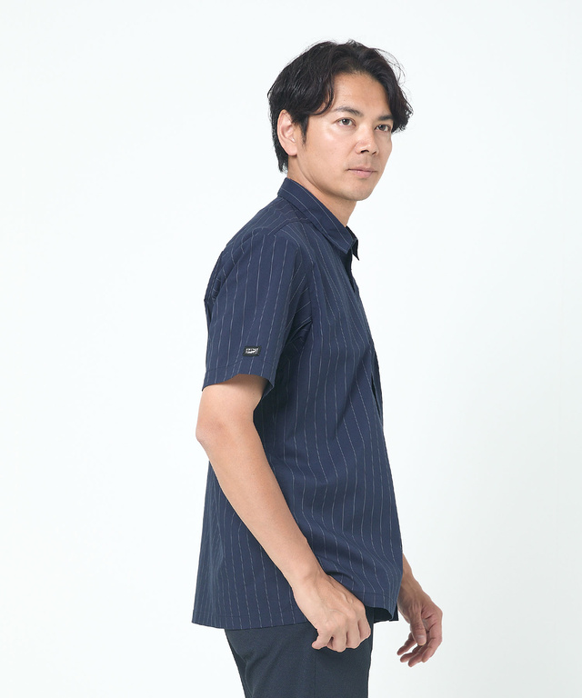 コットンタイプライター ムーブ シャツ