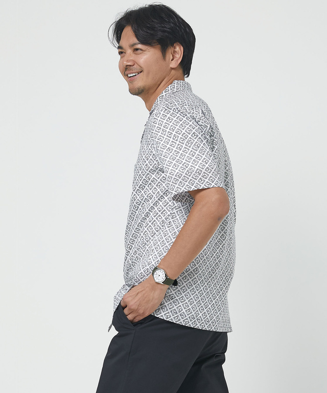 ローン モノグラムグラフィック シャツ