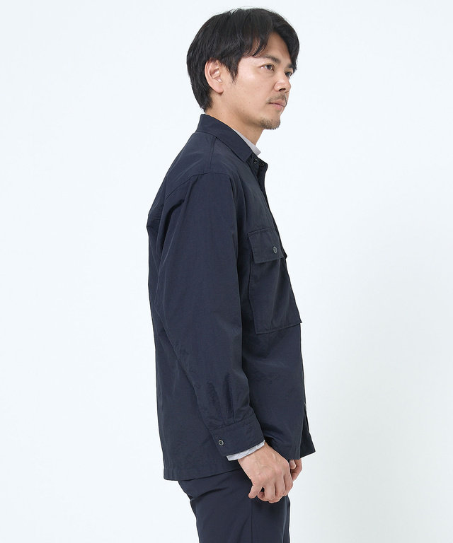 ナイロン CPO シャツジャケット