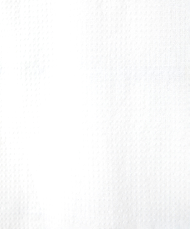 シアサッカー 七分袖 シャツ