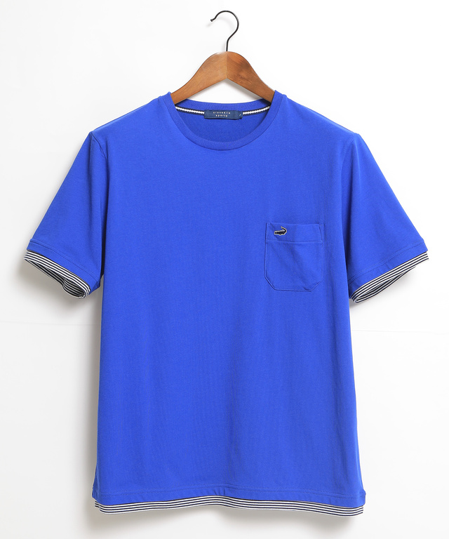 レイヤードTシャツ【吸汗速乾】