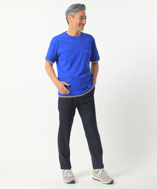 レイヤードTシャツ【吸汗速乾】