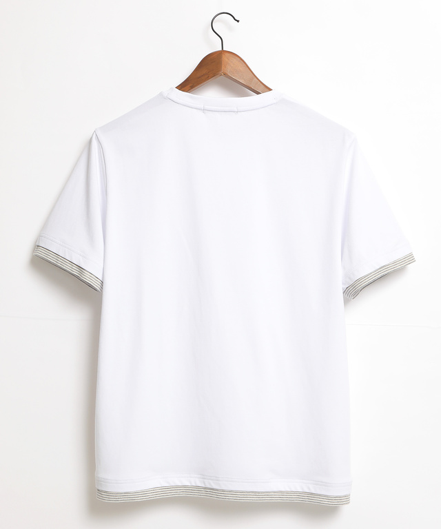 レイヤードTシャツ【吸汗速乾】