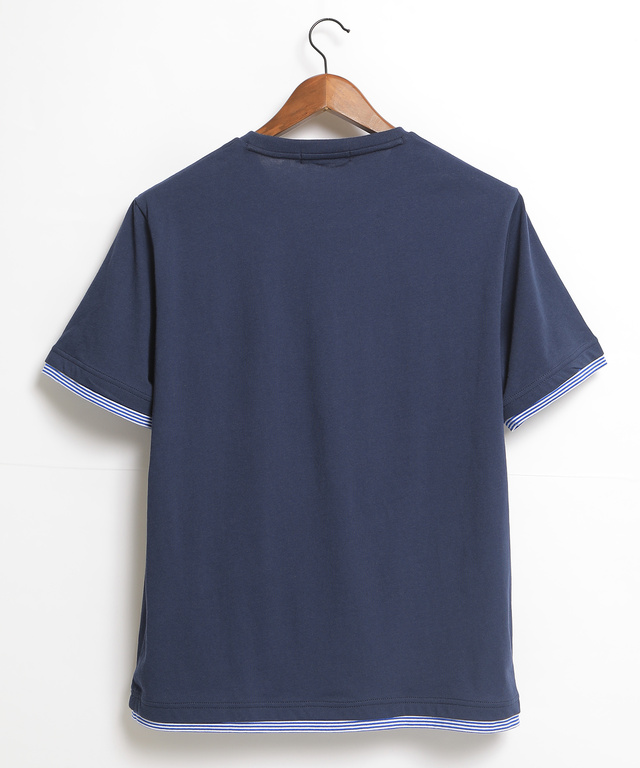 レイヤードTシャツ【吸汗速乾】