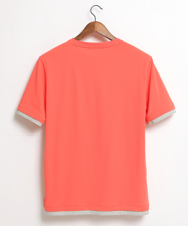 レイヤードTシャツ【吸汗速乾】