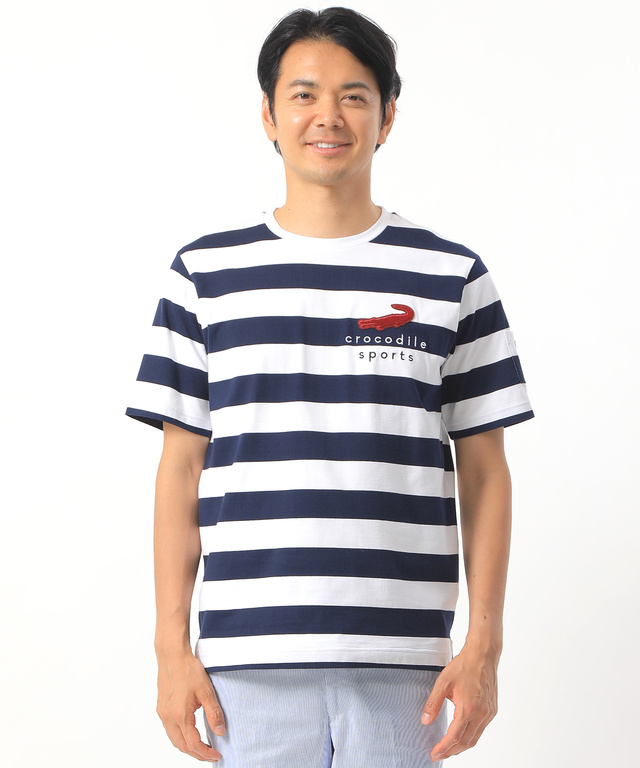 ワイドボーダーTシャツ