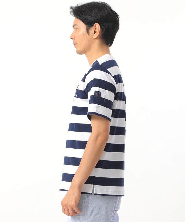 ワイドボーダーTシャツ