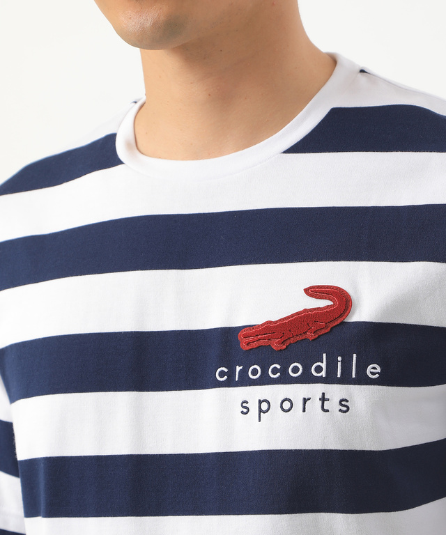 ワイドボーダーTシャツ