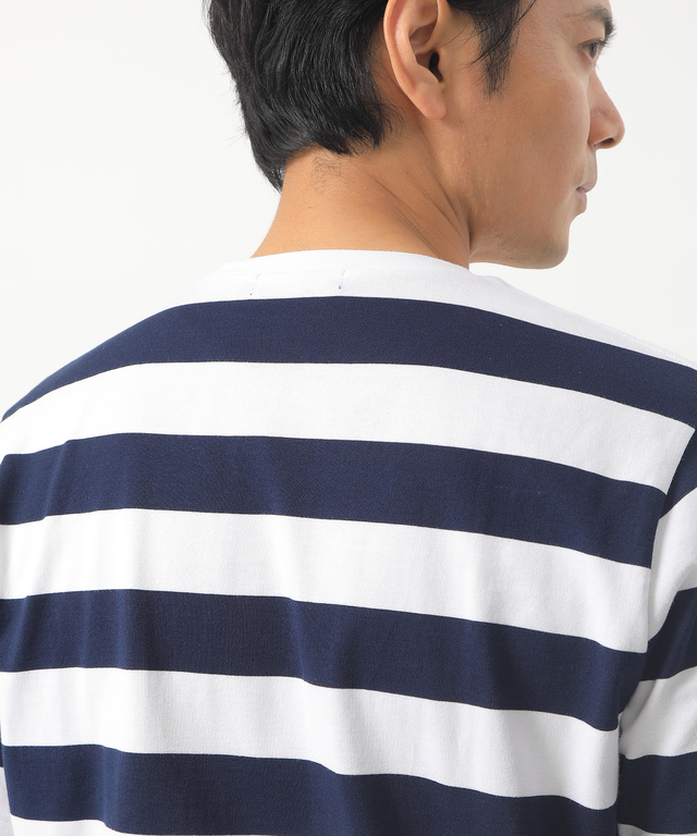 ワイドボーダーTシャツ