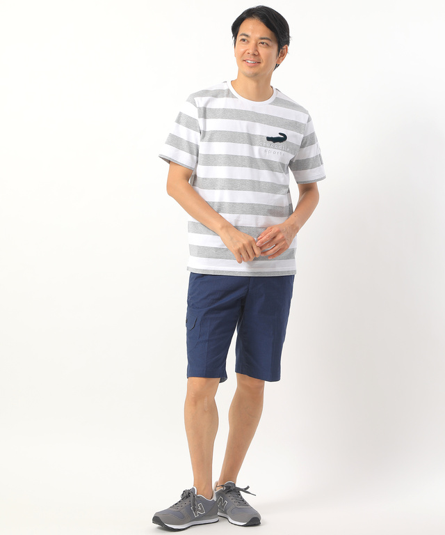 ワイドボーダーTシャツ
