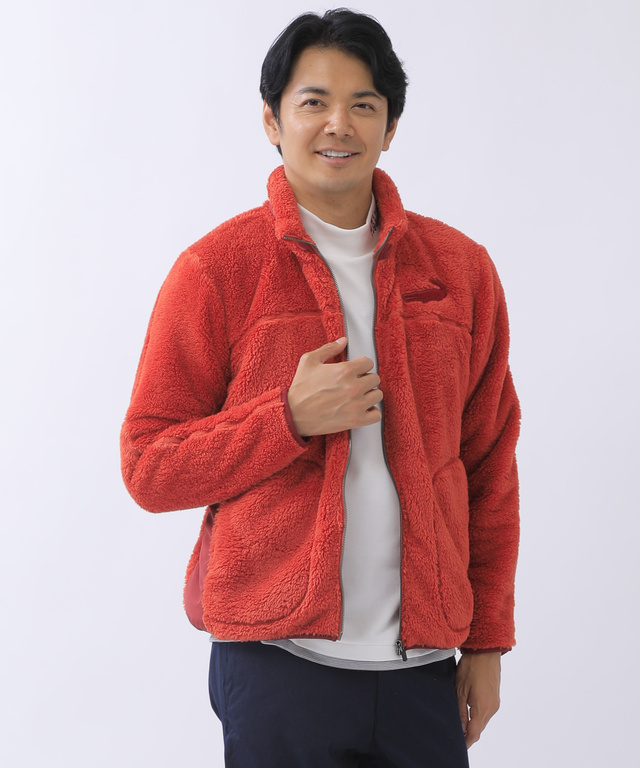 フリース ジップアップブルゾン