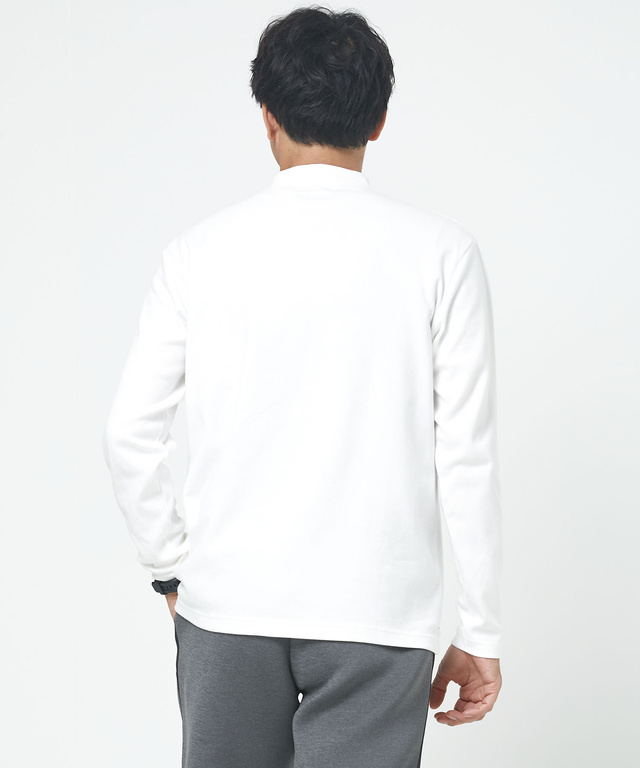 スムース  ハイネック カットソー 【ウガンダ オーガニック コットン】