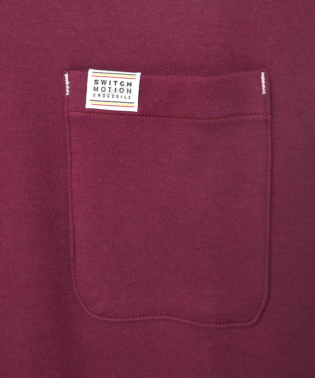 スムース  ハイネック カットソー 【ウガンダ オーガニック コットン】